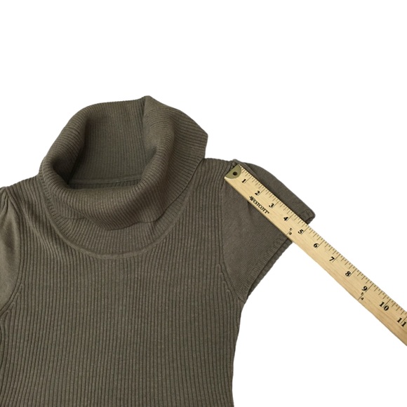 Calvin Klein Brown Cowl Neck Sweater Dress - Women’s Medium - Picture 8 of 15